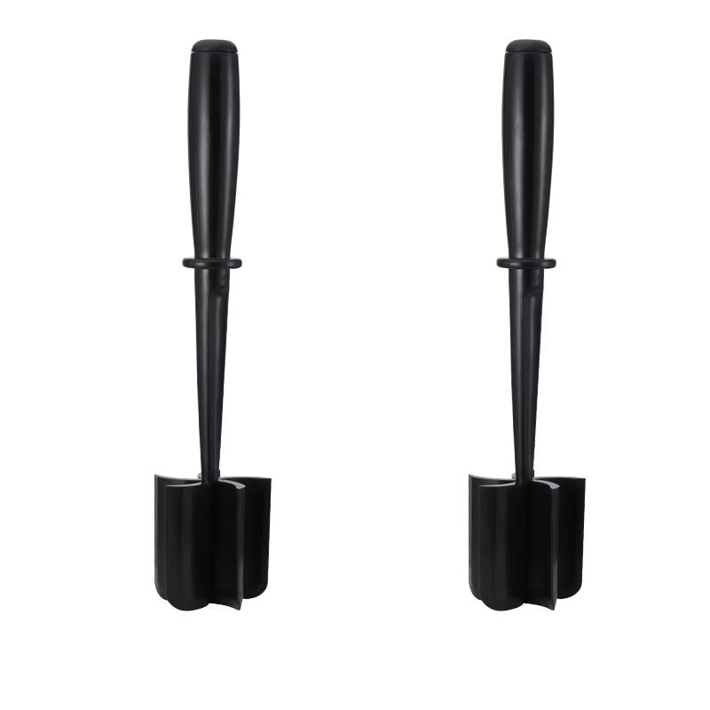 1/2Pcs Kitchen Meat Chopper Ground Beef Masher Mixing, Grinding and Pounding Spatula Meat Scraper for Mincing Meat
